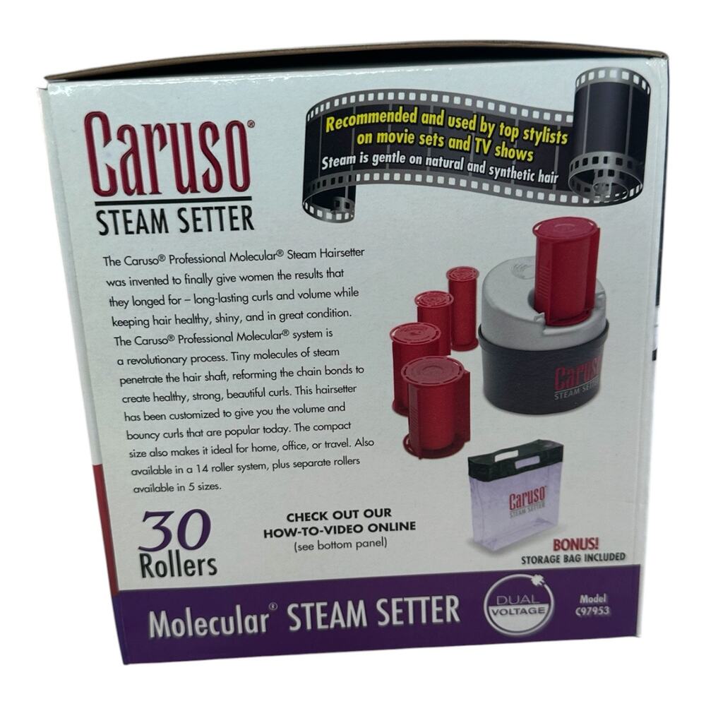 Caruso Steam Setter Model C97953 New In Box - Picture 4 of 7